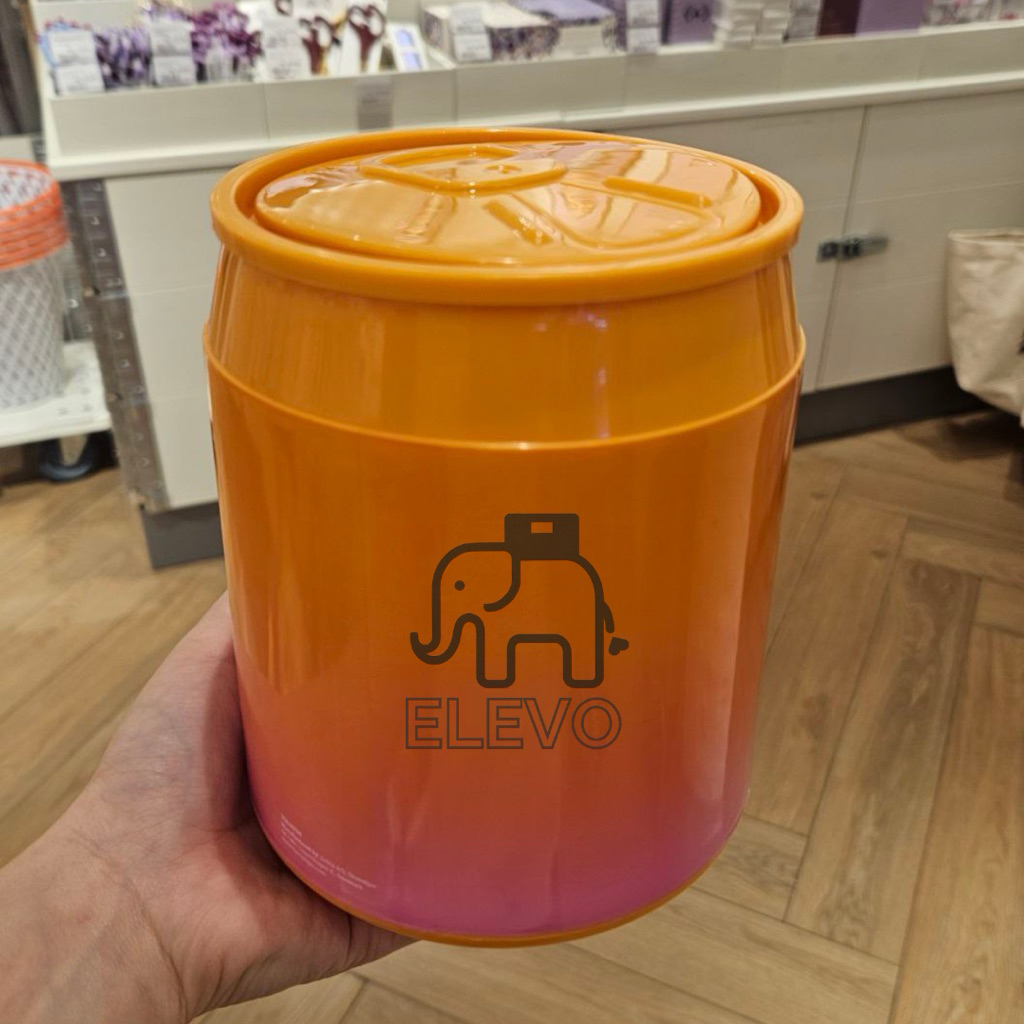 Flying Tiger - Tempat Sampah Injak Bentuk Kaleng / Trash Bin Mini Can / Push Bin Flying Tiger Collec