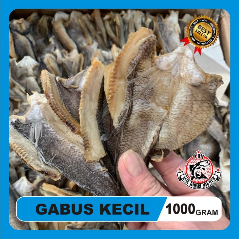 

Ikan Asin Gabus Kecil Super Premium 1000 Gram