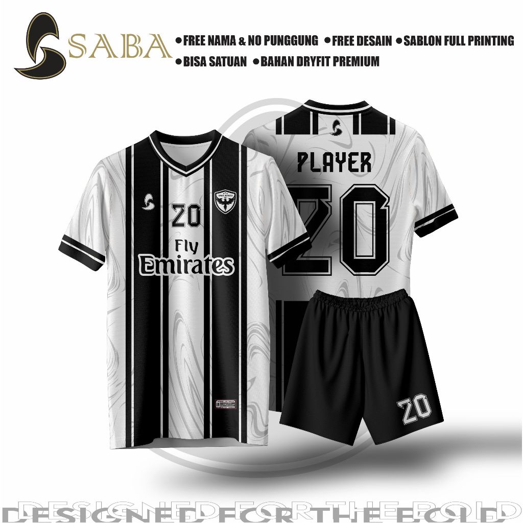 Jersey Full Printing - Custom Nama - Kaos Sport - RETRO - VINTAGE - FUTSAL / Jersey Futsal Custom