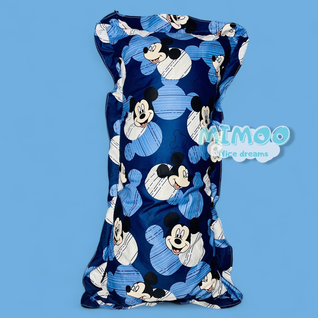 PROMO Bantal Cinta Jumbo 100x50 Cm + Sarung Mickey Mouse New