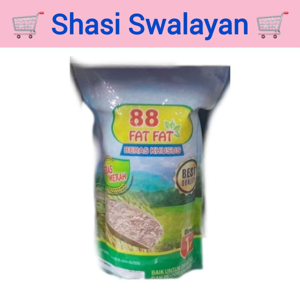 

Beras Merah Fat Fat 1 Kg