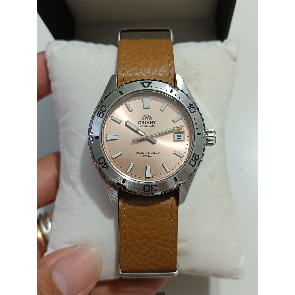 Orient Mako 40 RA-AC0Q05P Original bekas full set sangat bagus mulus normal semua siap pakai