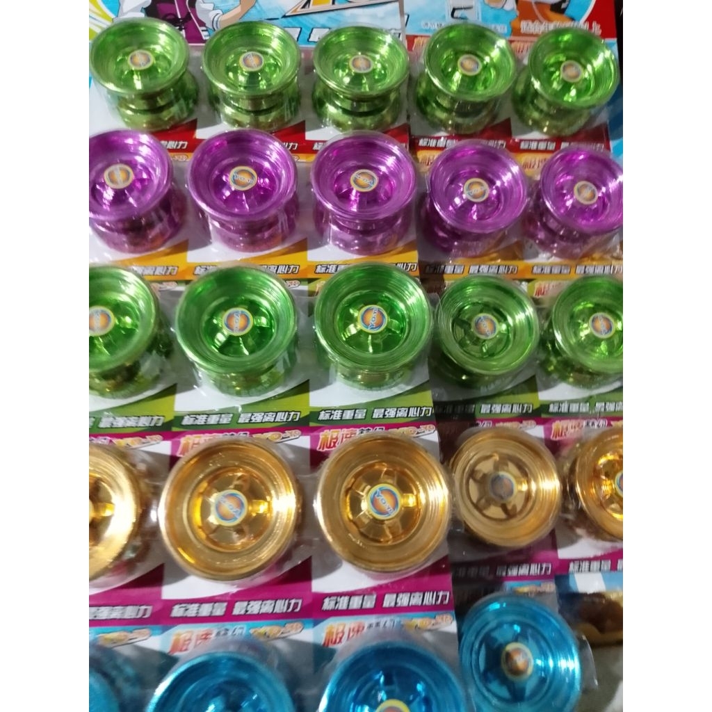 yoyo crom/mainan yoyo besi/yoyo metalic