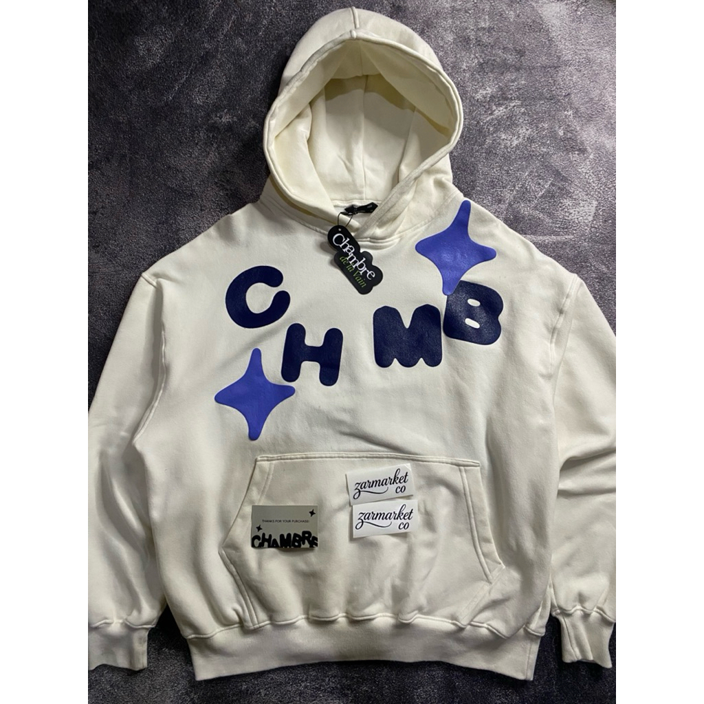 Hoodie chmb shooting love white