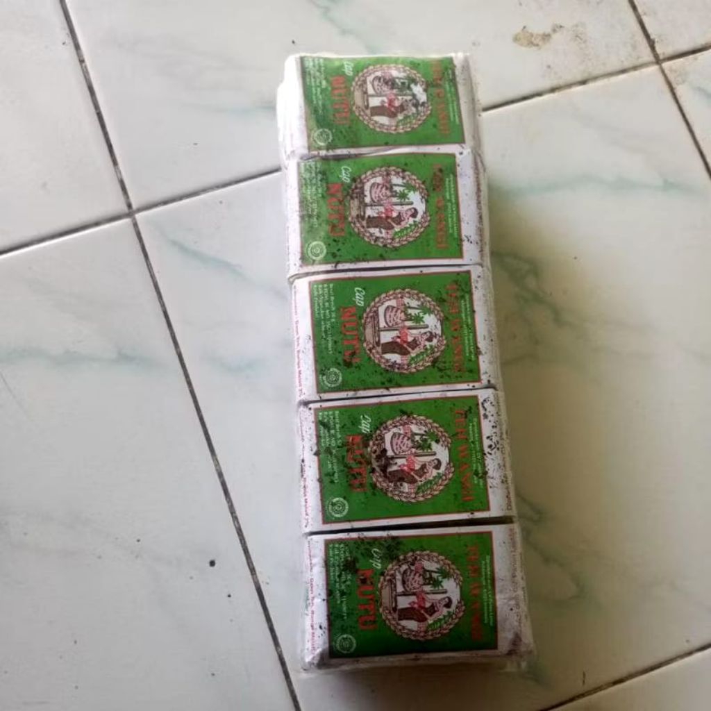 

Teh cap Nutu hijau wangi melati 1 pack isi 10pcs @50 gram