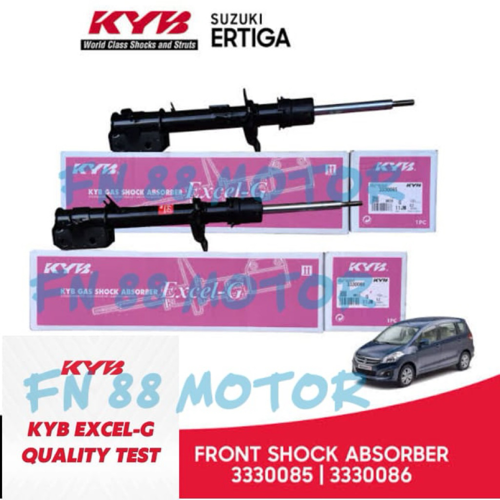 SHOCKBREAKER KYB EXCEL-G SUZUKI ERTIGA DEPAN TAHUN 2012-2016 ORIGINAL KYB JAPAN