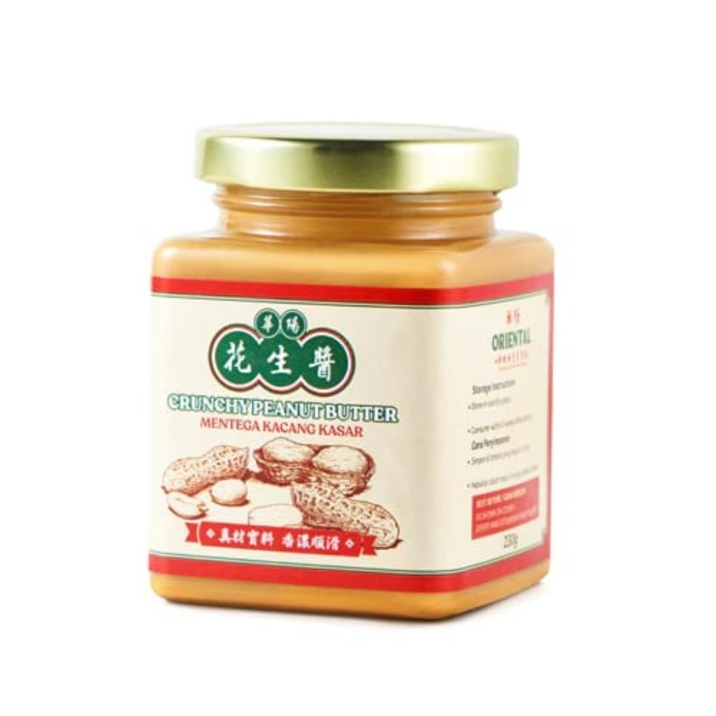 

ORIENTAL Crunchy Peanut Butter Malaysia (230g)