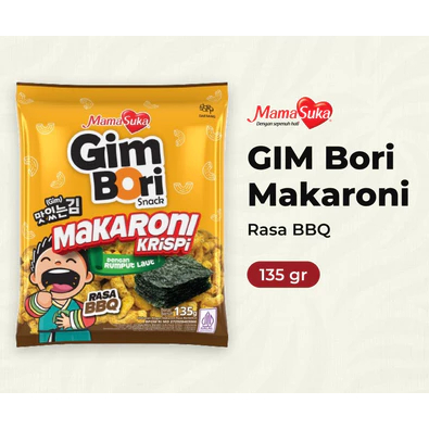 

MamaSuka Gim Bori Makaroni 135 gr