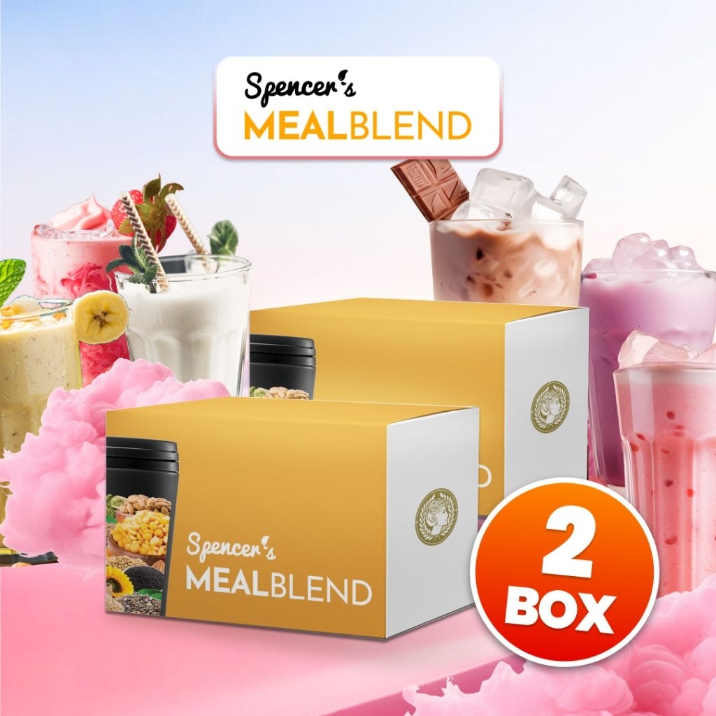 

[PAKET 2 BOX] Spencer's MealBlend - Nutrisi Harian Lengkap Untuk Diet Sehatmu