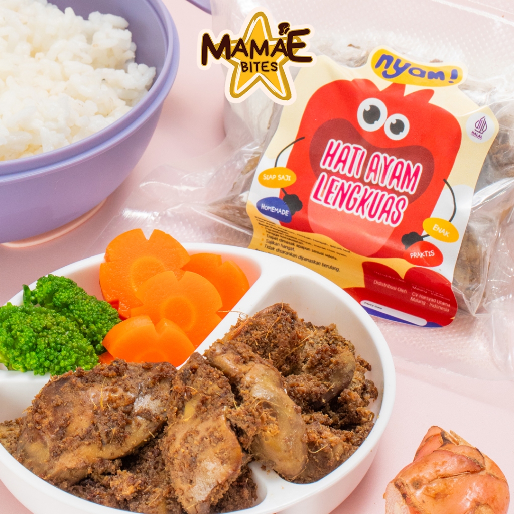 

NYAM Baby Food - Hati Ayam Lengkuas | MPASI Anak Bayi NYAM BB Booster