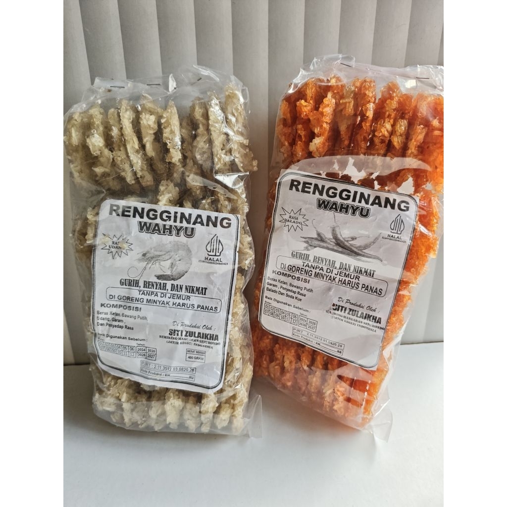 

Rengginang mentah khas Situbondo renyah mekar 400 g