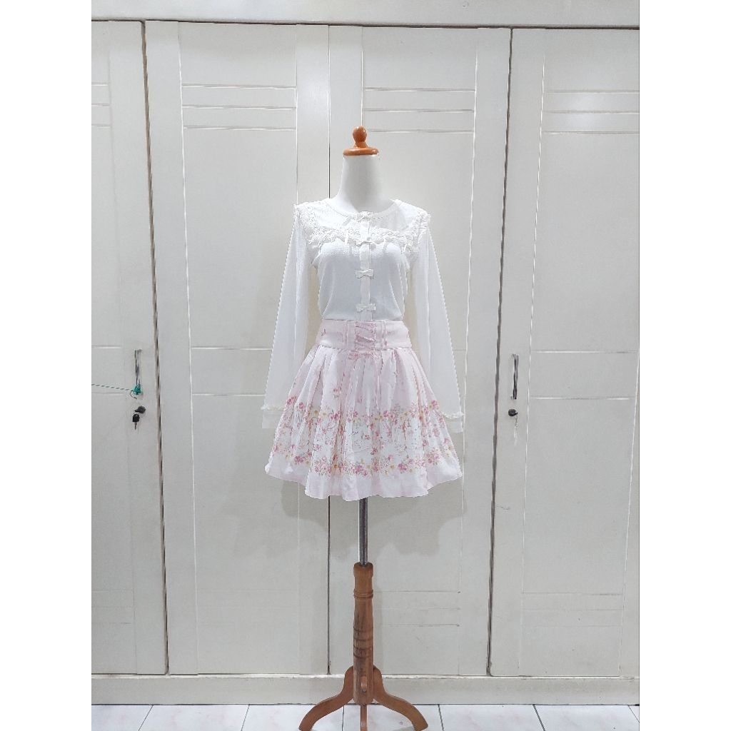 Liz Lisa rabbit bath time skort | kawai kawaii liz lisa rojita dear my love deary | jiraikei jirai k