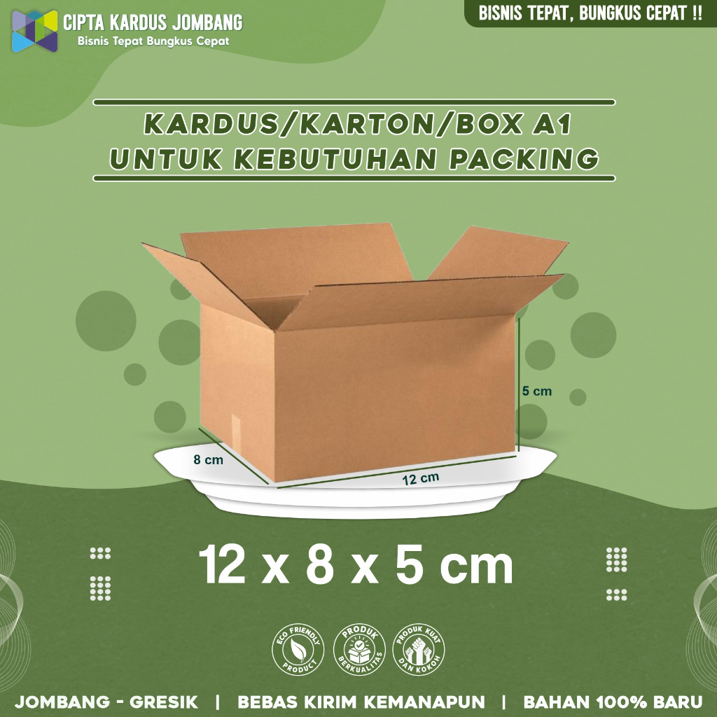 

Kardus Packing 12x8x5 | Box packing | Karton Packing