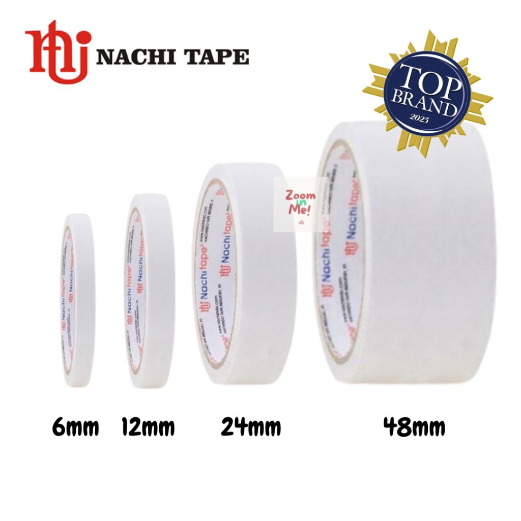 

DOBEL TAPE / DOUBLE TAPE / ISOLASI BOLAK-BALIK NACHI (TERSEDIA SEMUA UKURAN)