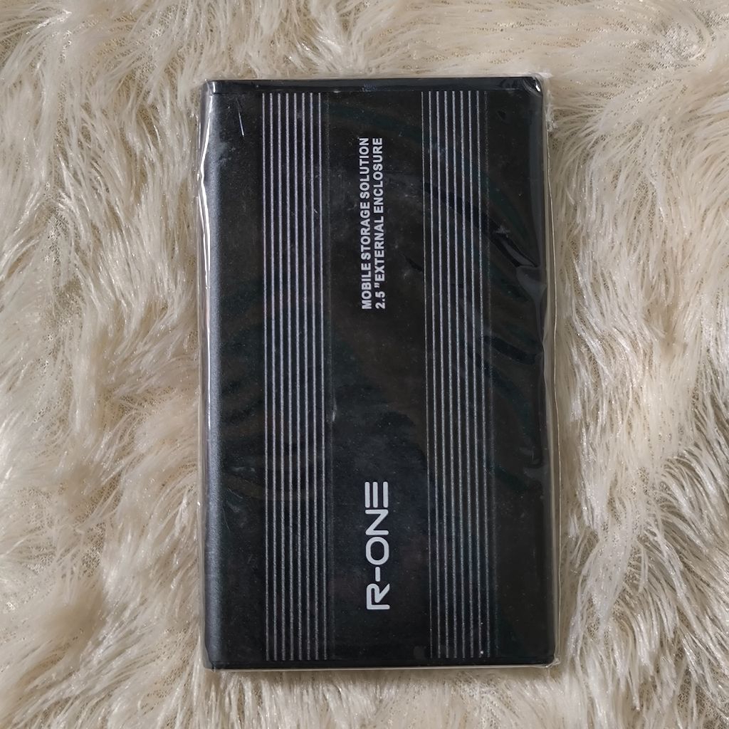 Enclosure R-ONE Casing Hardisk External 2.5" SATA USB 2.0 Metal