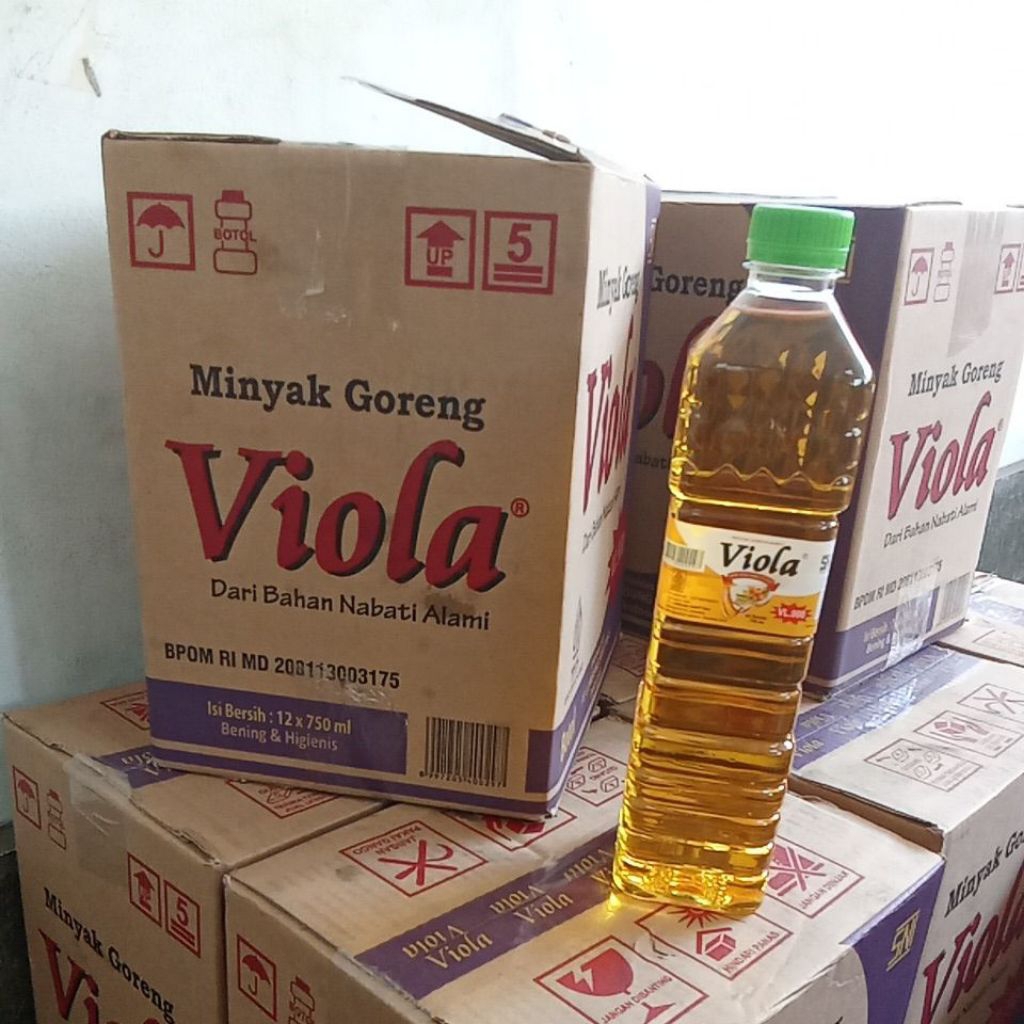 

VIOLA VL900 minyak goreng 750ML 12 botol 1 dus