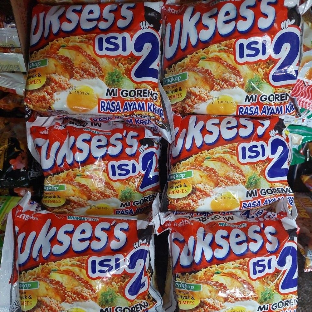 

Mie SUKSES Goreng 1Dus [KARTON] / Sukses's Ayam Kecap / Sukses's Ayam Kremes