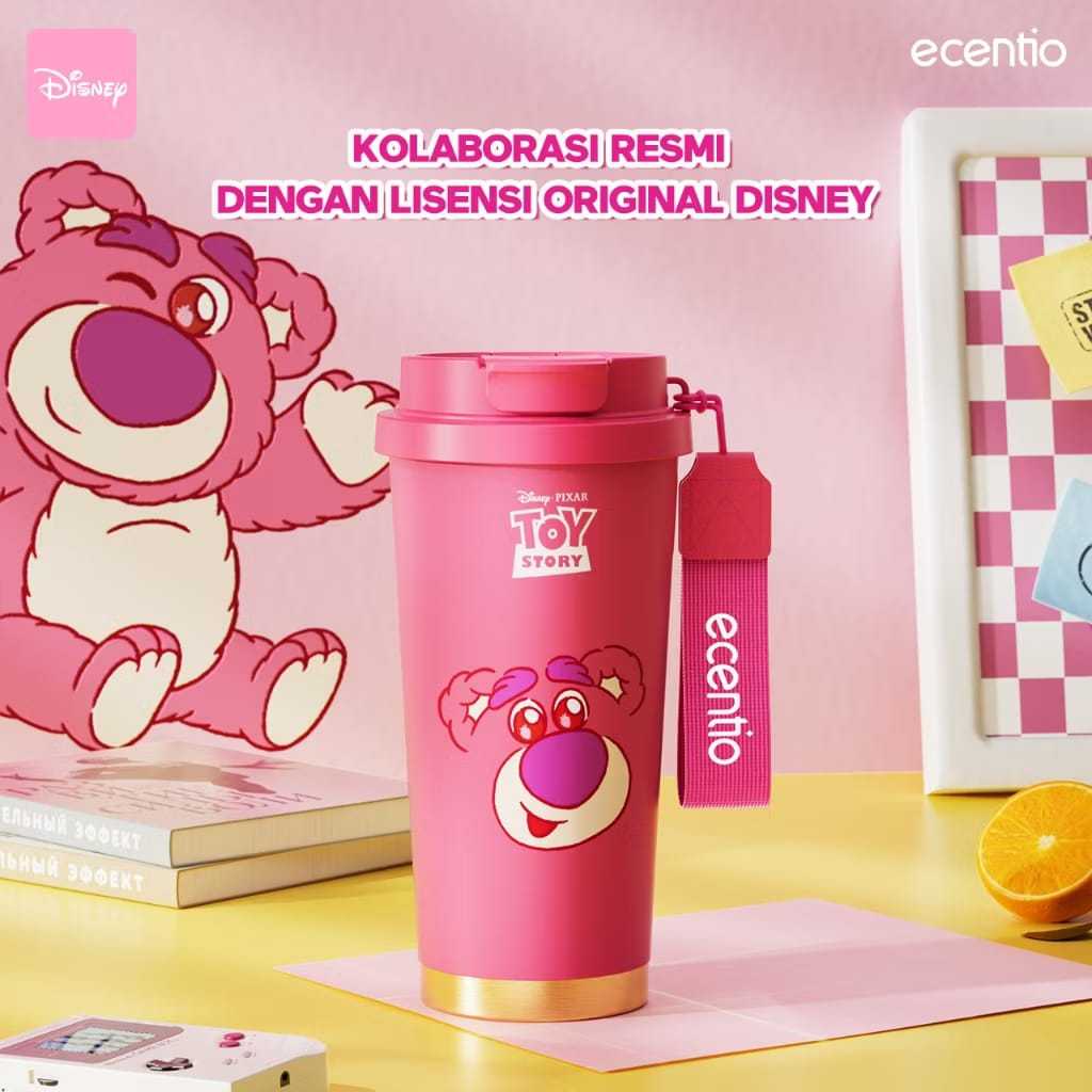 Ecentio Light Luxury Stainless 530ML Lotso | Tumbler Ecentio Toy Story Lotso
