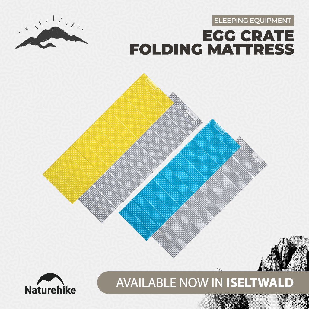 Naturehike Matras Lipat Egg Crate Folding Mattress NH20FCD07