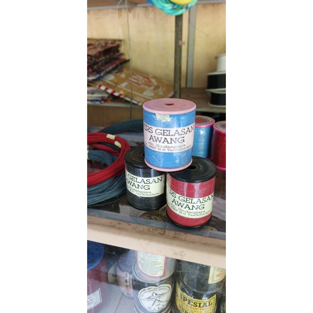 gelasan awang gelasan tasik gelasan 0.25 benang gelasan layangan