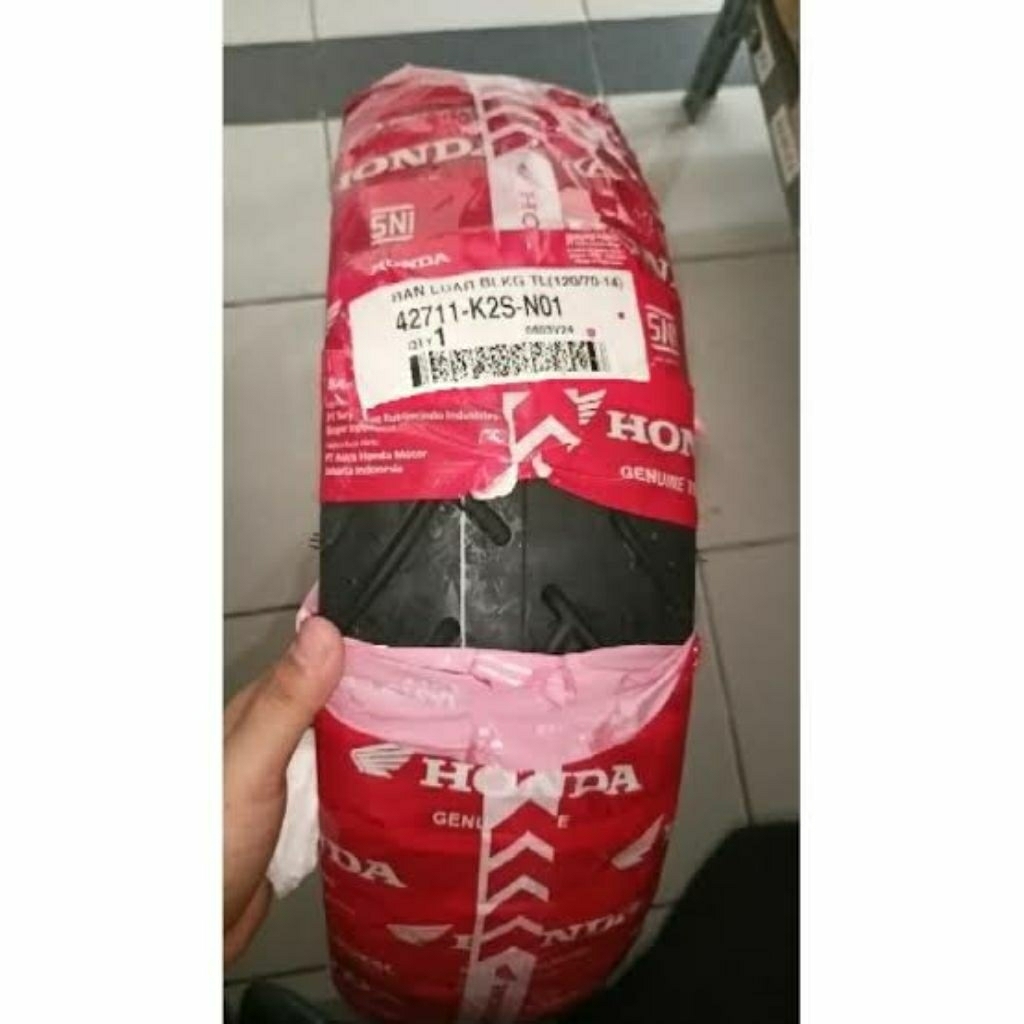 Ban Luar AHM Belakang Tubeless federal Vario 160 Pcx 120/70-14 Original