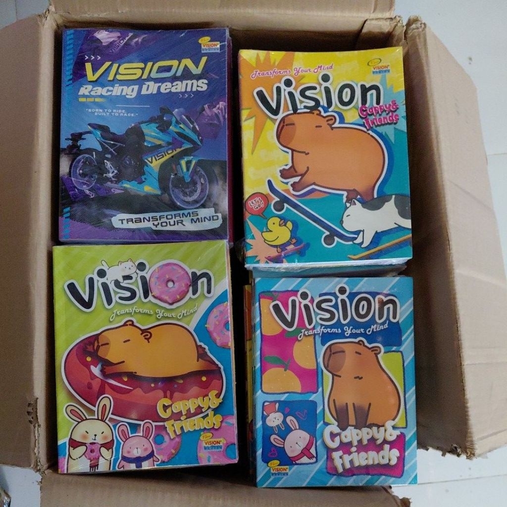

Buku Tulis Vision isi 32 38 58