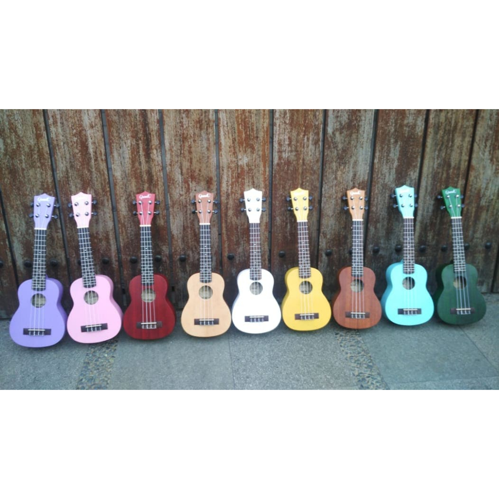 Ukulele Cowboy Sopran Ukulele 21inch Merk Cowboy Kualitas Premium