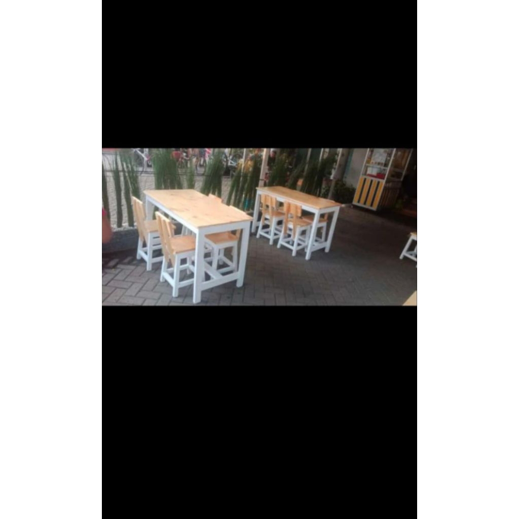 meja makan meja resto kursi sender