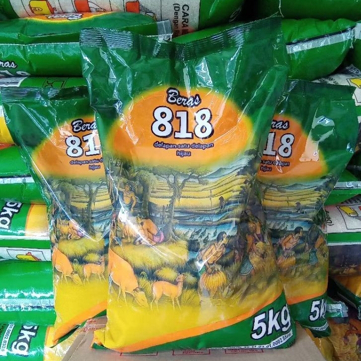 

BERAS | BERAS KEMASAN 818 - 5 KG
