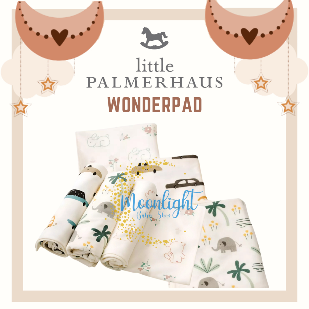 Perlak Bayi Little Palmerhaus WATERPROOF Wonderpad 70x90cm Perlak bayi