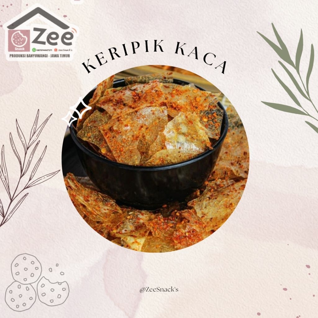 

KERIPIK KACA BLEDEK 250GR | ZEE SNACKS