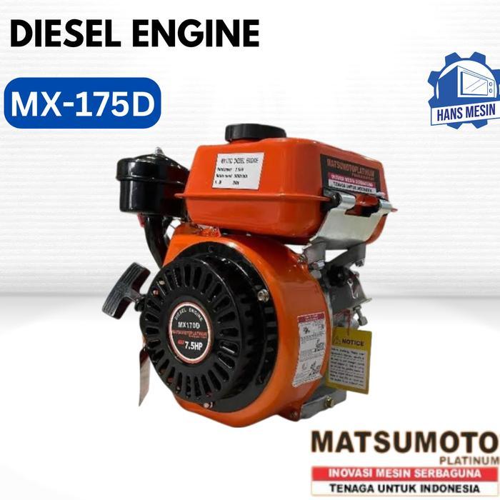 DIESEL ENGINE MX-175D ( MATSUMOTO ) 8 HP