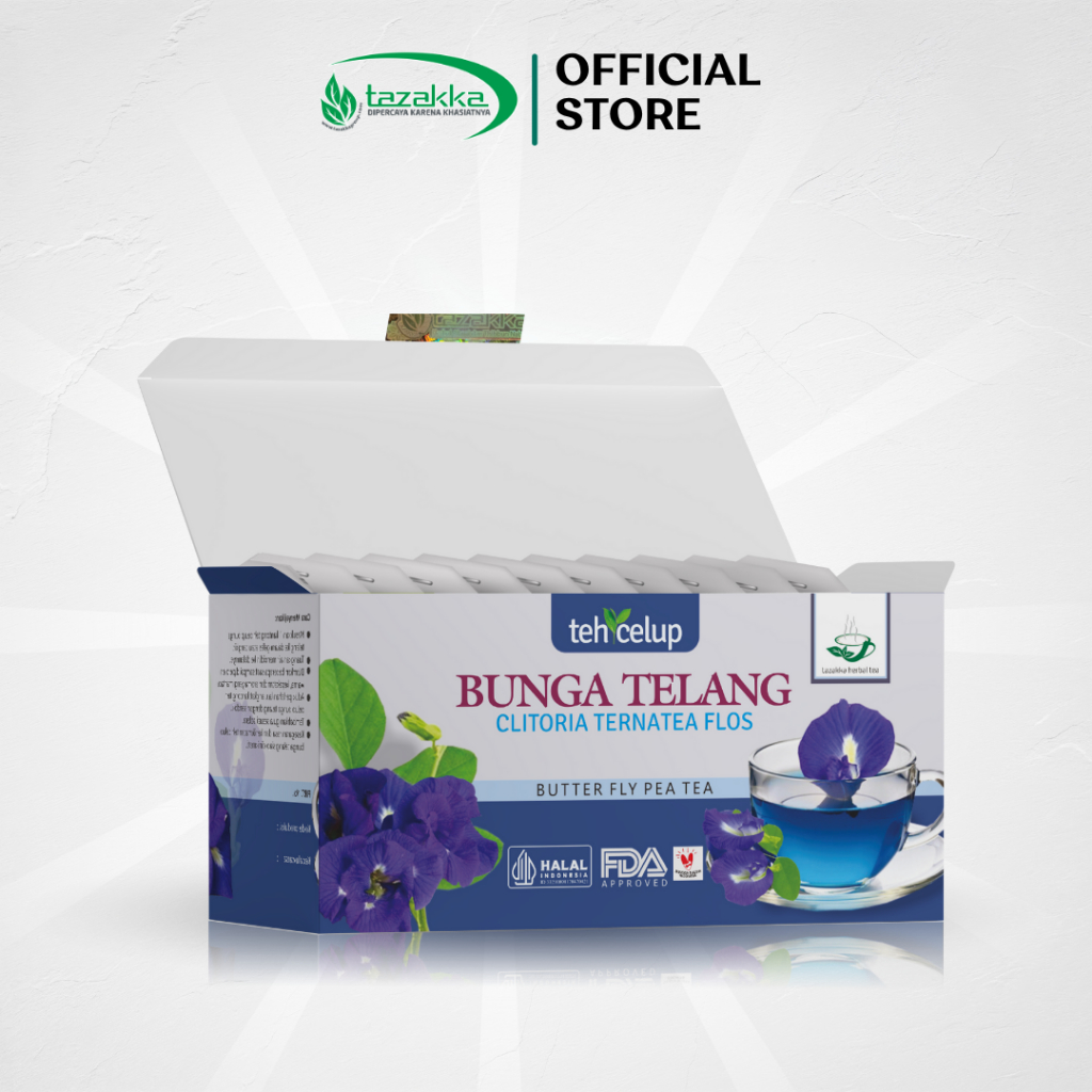 

Teh Herbal Untuk Kesehatan Mata Dengan Teh Bunga Telang Original Tazakka