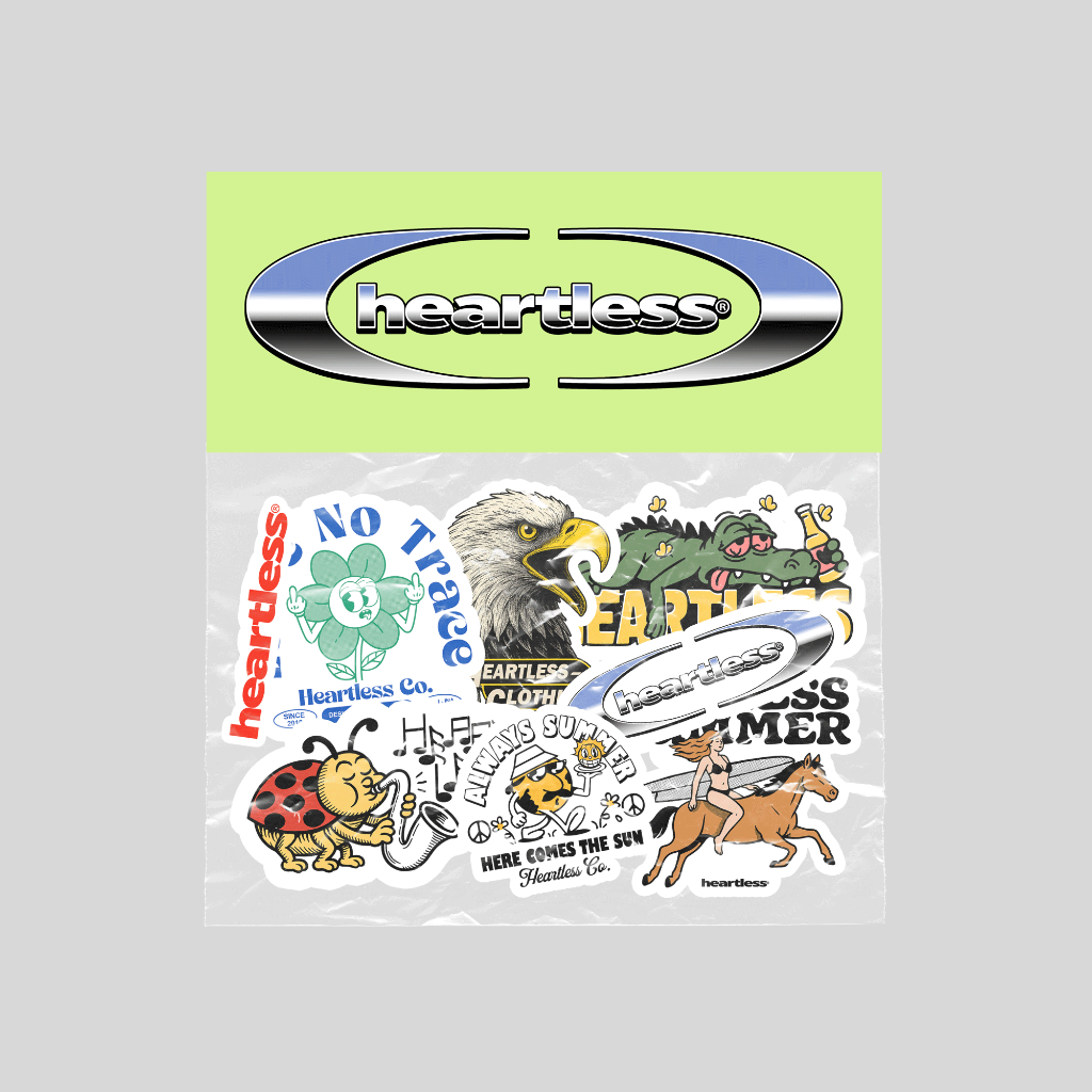 

HEARTLESS STICKER PACK TYPE 2