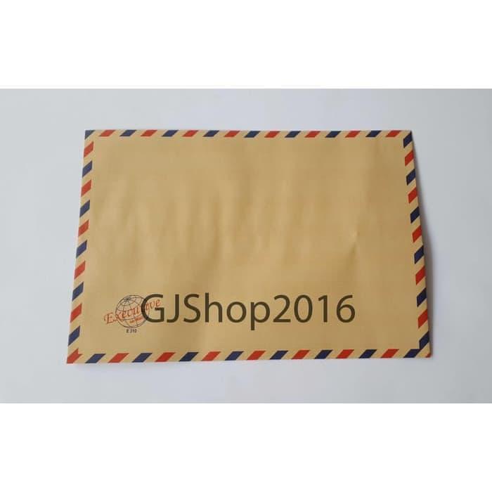 

Amplop Coklat Executive Folio Tali Air Mail Airmail (10 pcs) 250x350MM
