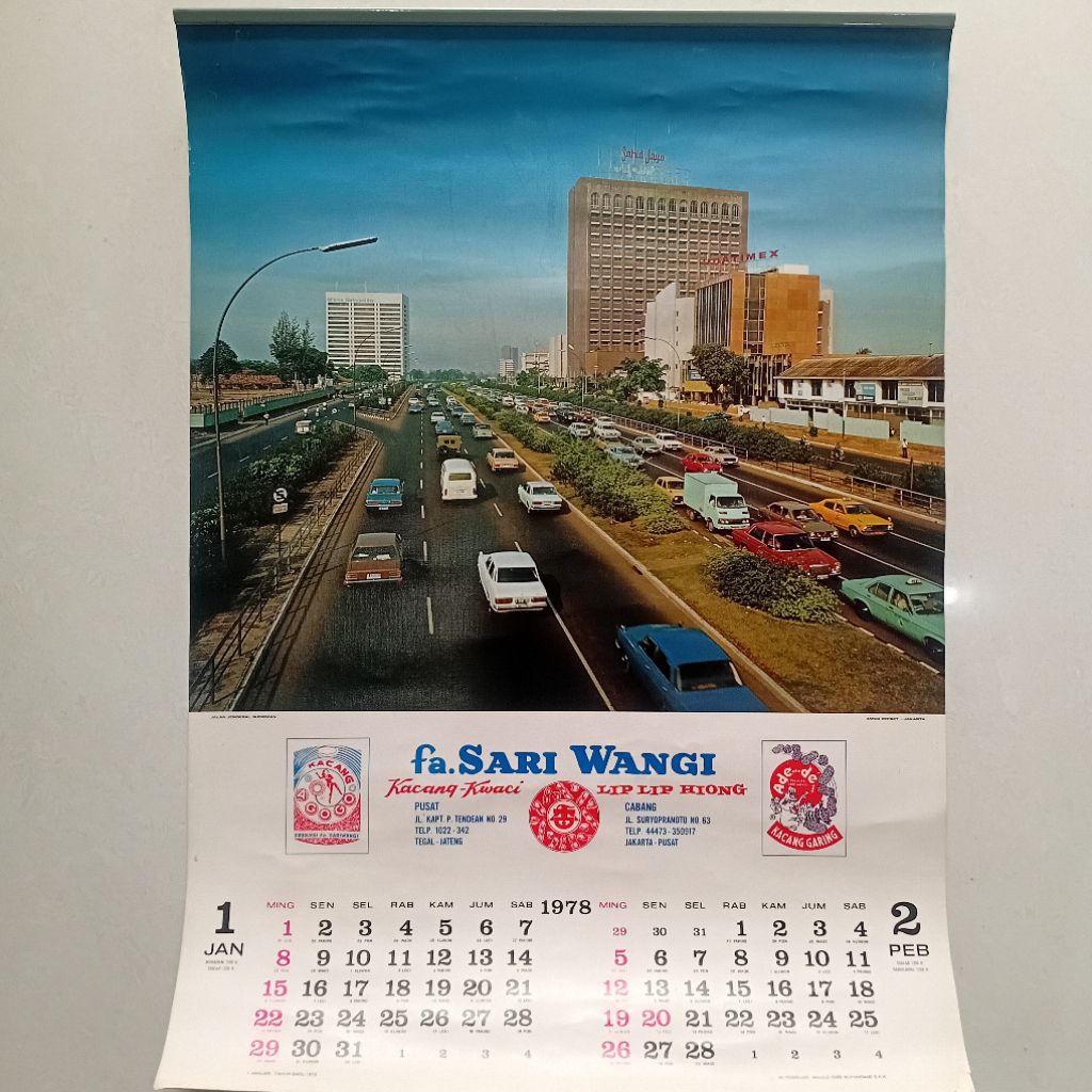 

Kalender Sari Wangi 1978