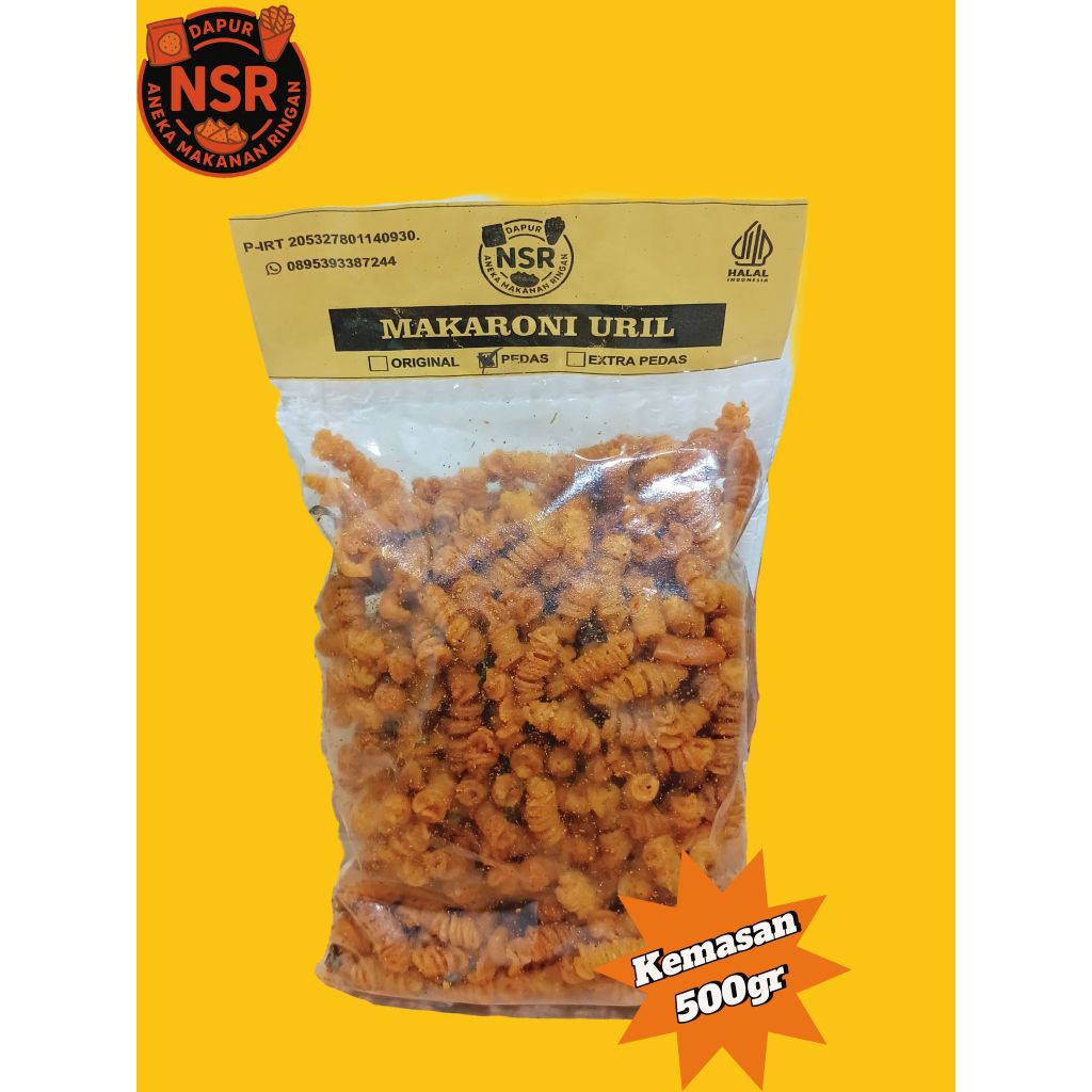 

500 GRAM MAKARONI BANTET / CIKRUH / URIL / KERANG