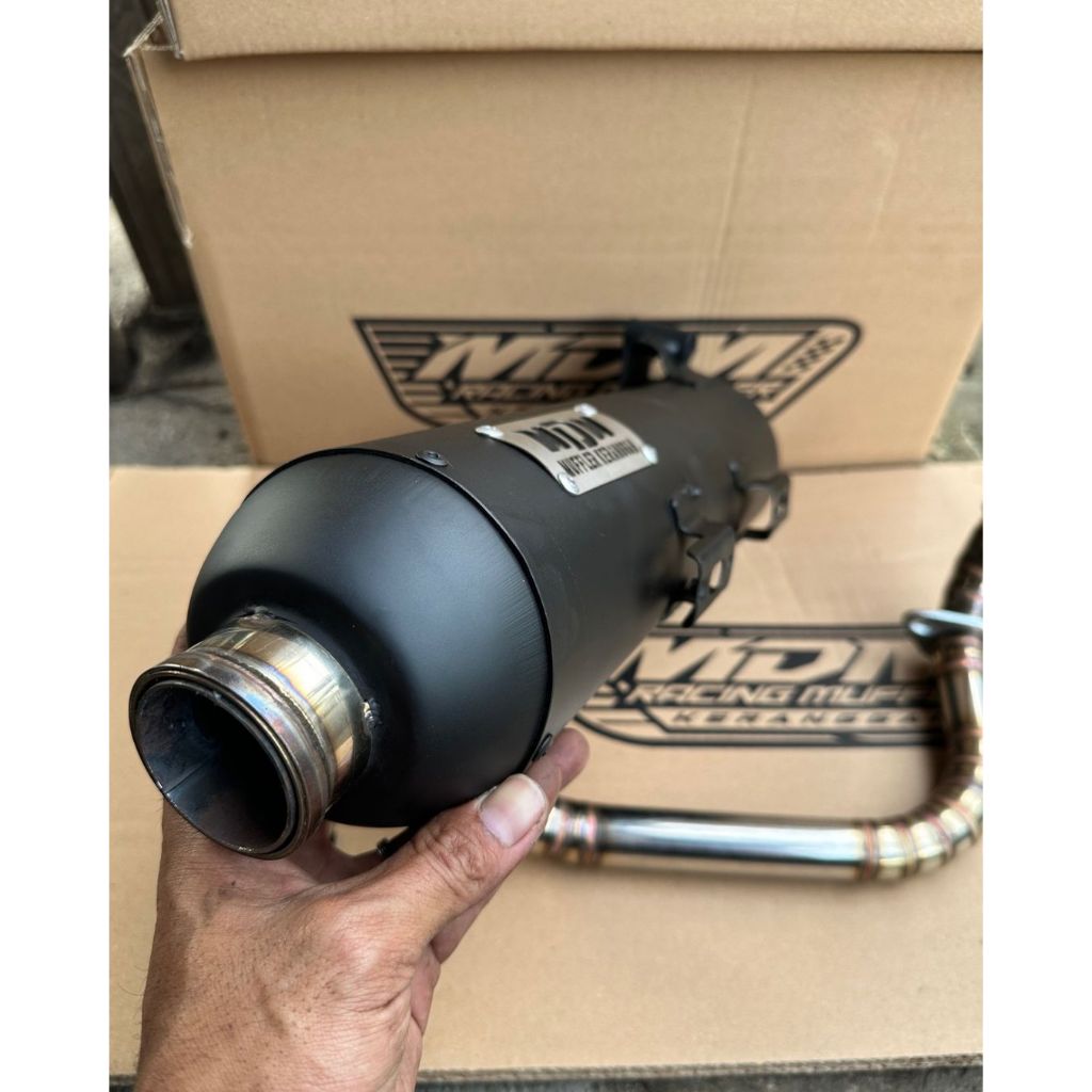 KNALPOT VARIO 125/150 KONDOMAN MDM OUT45 SARFULL / SARTENG / BORBORAN