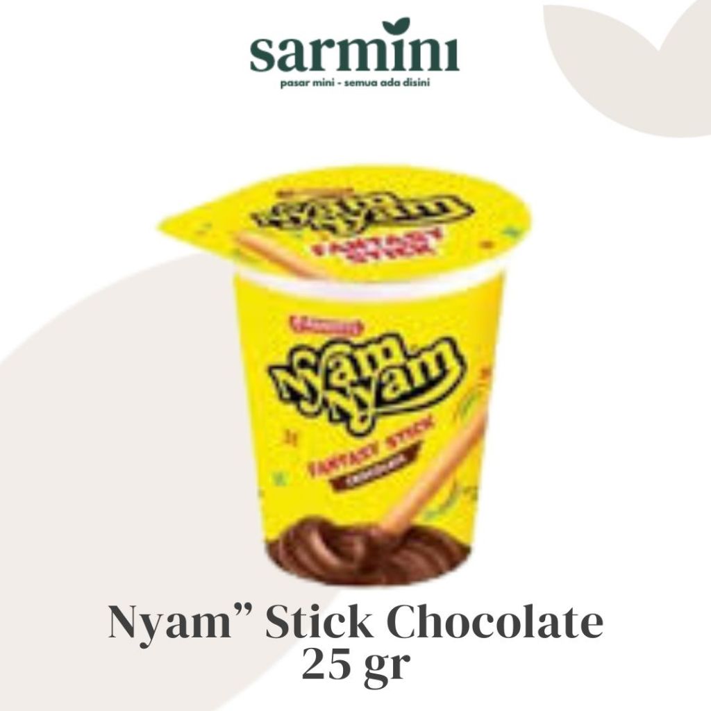 

Nyam Nyam Fantasy Stick Choco 25gr