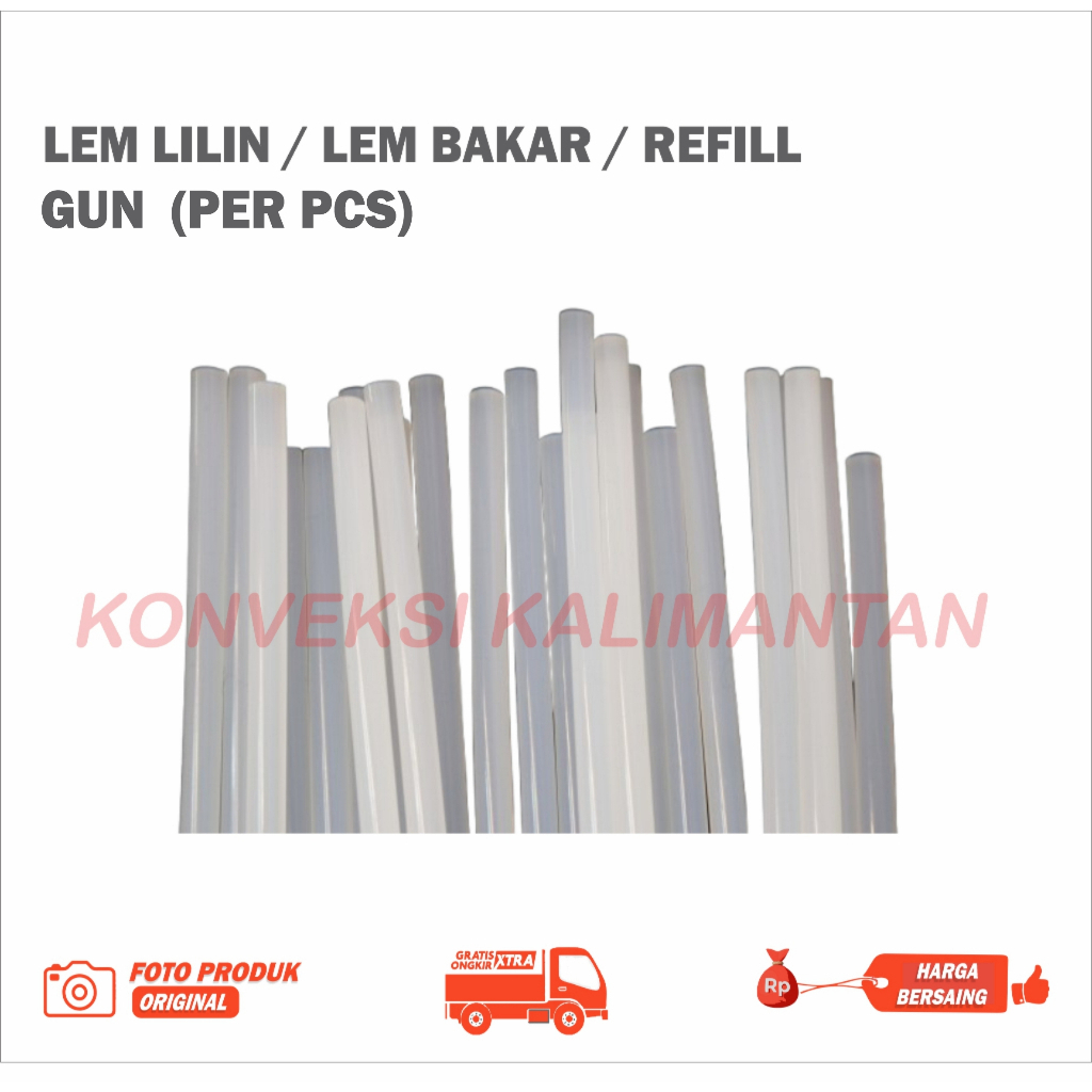 

Lem Lilin / Lem Bakar / Refill Gun (Per Pcs)