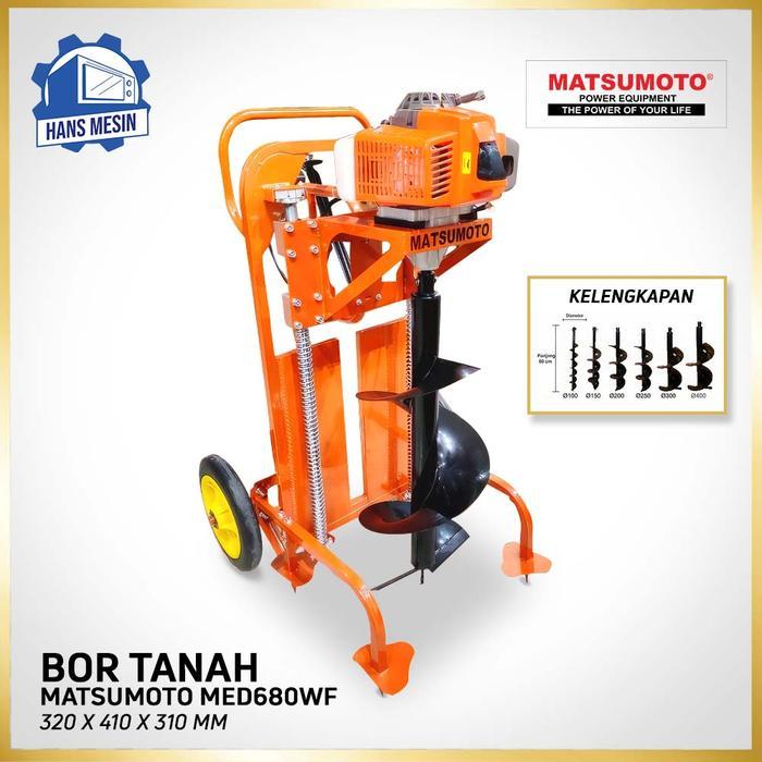 Mesin Bor Tanah Matsumoto MED-680WF