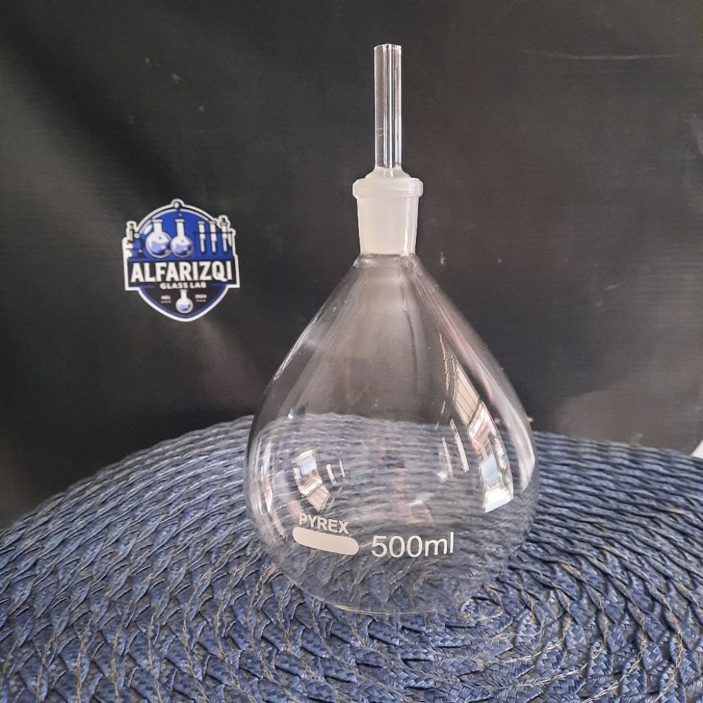 piknometer / density bottle 500ml pyrex