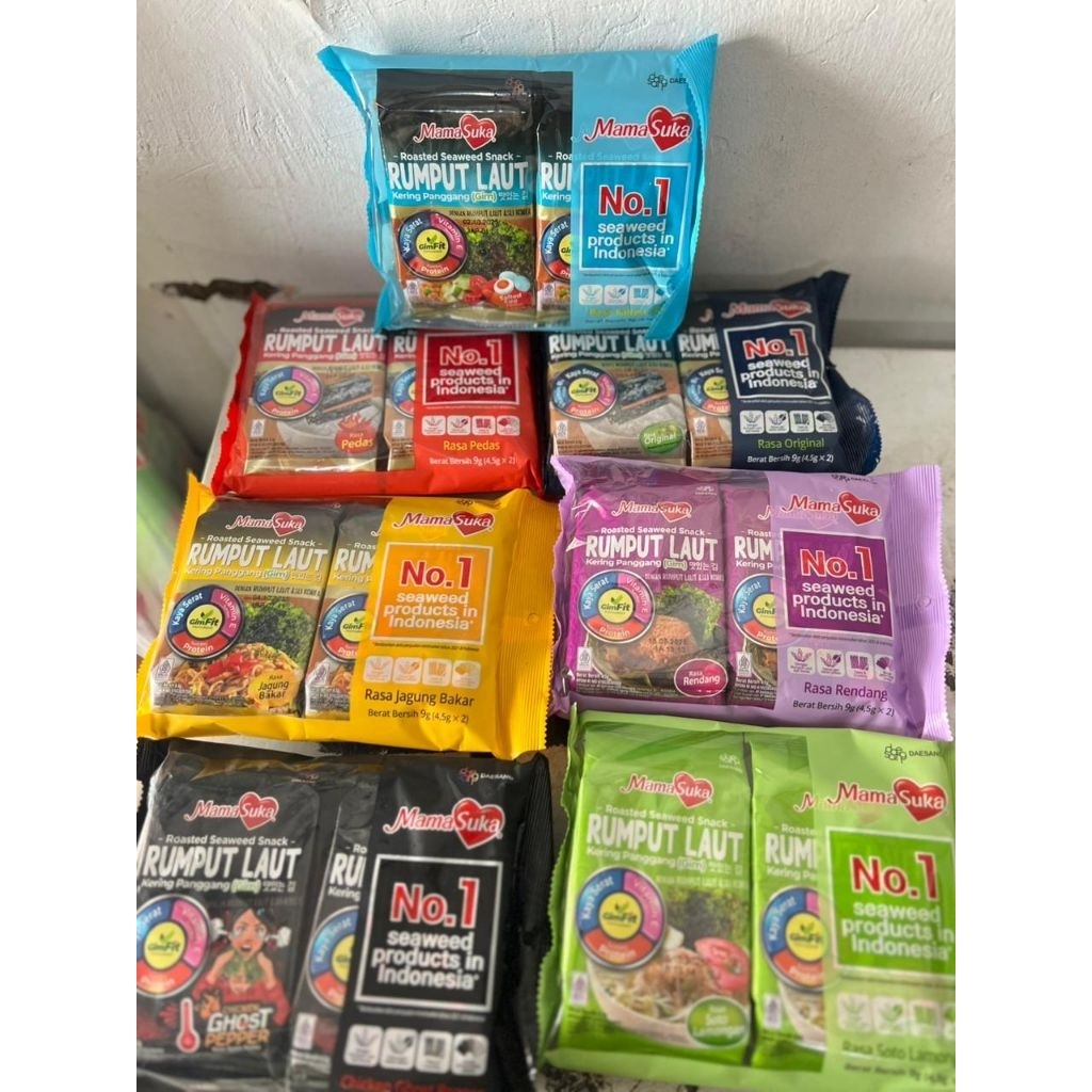 

Rumput laut mamasuka isi 2pcs