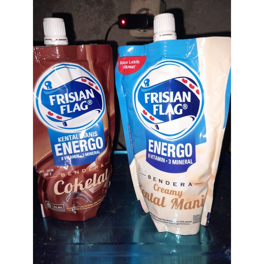 

Susu kental manis Frisian Flag Refill Rasa coklat dan Full Cream