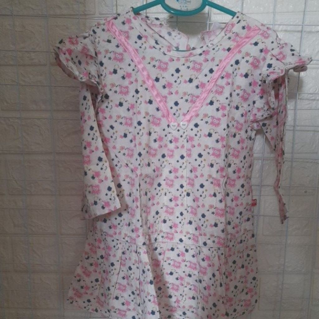 Baju katun anak perempuan