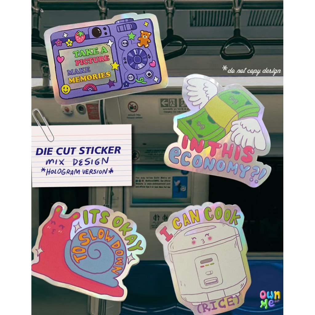 

Hologram sticker (die cut)