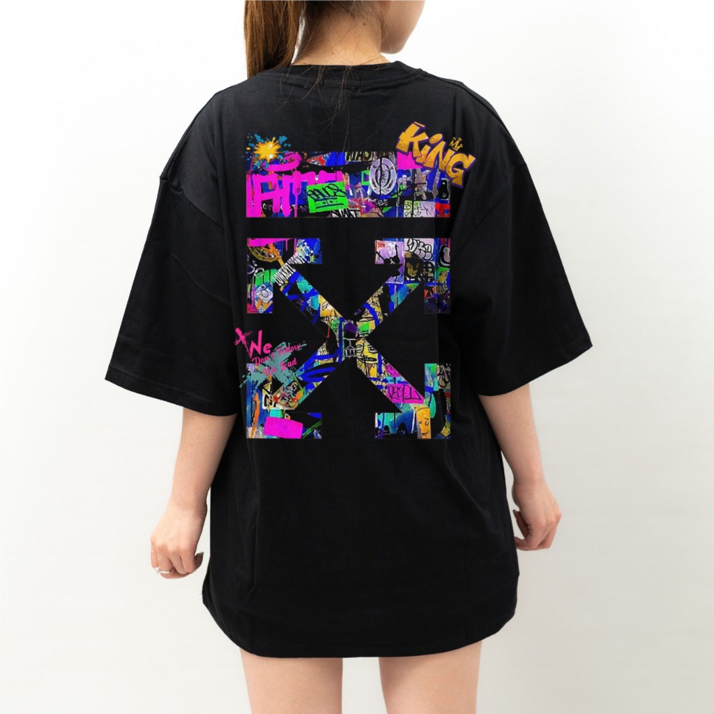 KAOS OVERSIZE OFF WHITE & UNISEX