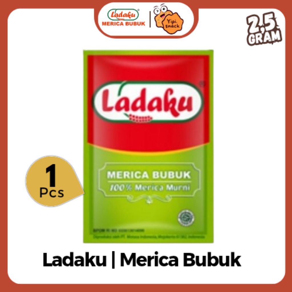 

Ladaku Merica Bubuk Bumbu Dapur 2,5gr Sachet