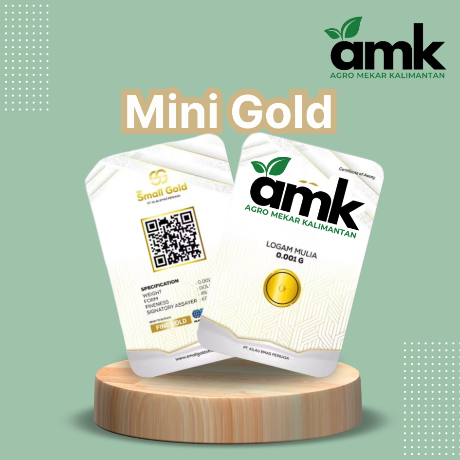 Baby Gold Emas Mini 0.001 Gram Logam Mulia