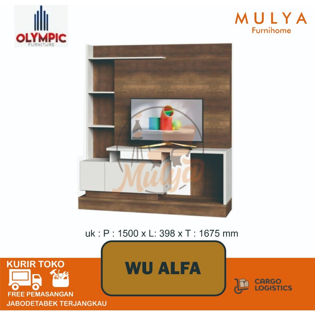 Buffet tv minimalis/Lemari tv/wardrobe tv/wu Series - WU - ALFA, OMEGA